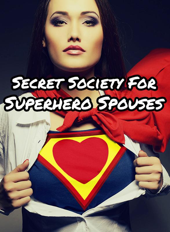 Story Game: Secret Society For Superhero Spouses Book Cover Image