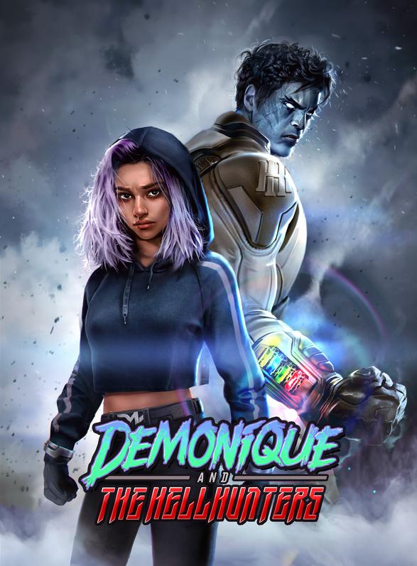 Story Game: Demonique and The HellHunters Book Cover Image