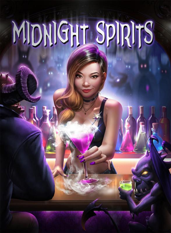 Story Game: Midnight Spirits Book Cover Image