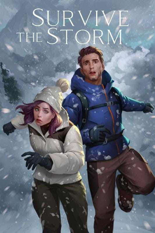 Story Game: Survive the Storm Book Cover Image