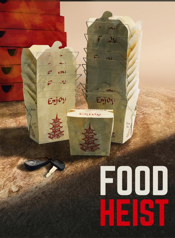 Story Game: Food Heist Book Cover Image