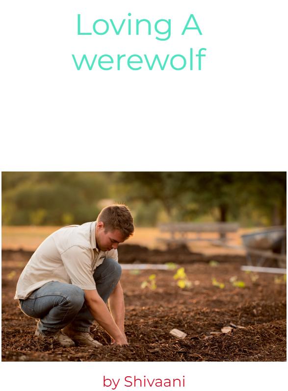 Story Game: Loving A werewolf Book Cover Image