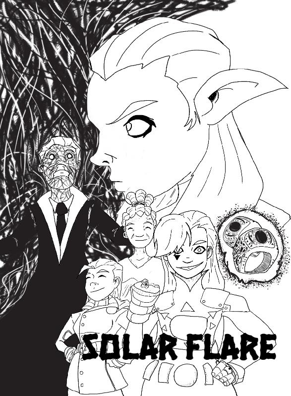 Story Game: Solar Flare Book Cover Image