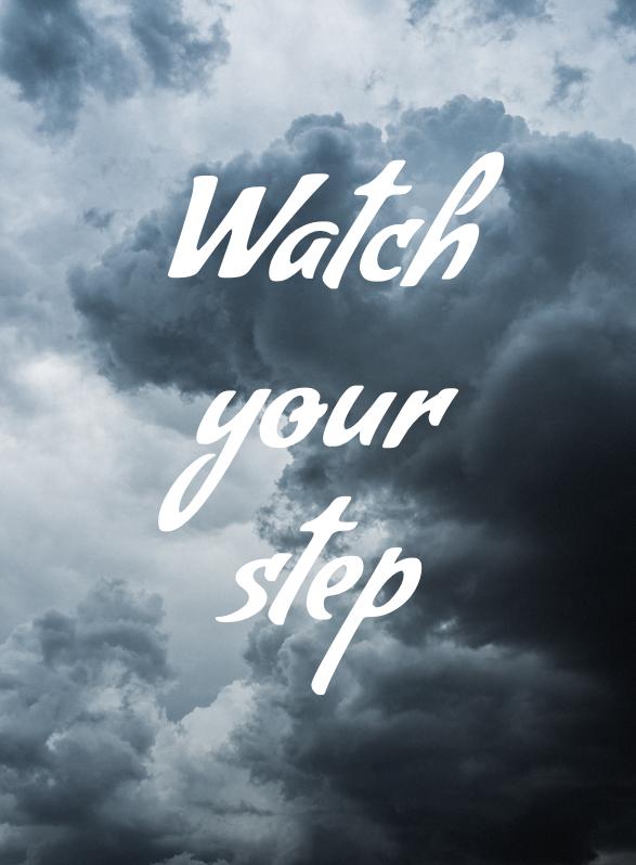 Story Game: Watch your step Book Cover Image