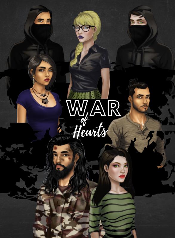 Story Game: War of Hearts Book Cover Image